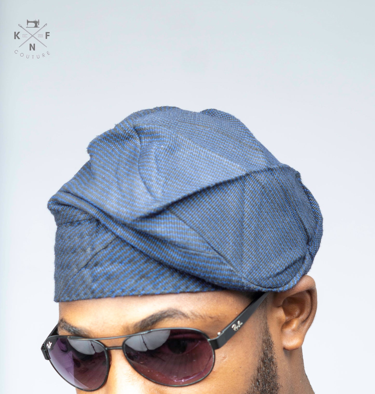 KNF COUTURE TRADITIONAL ETU HAND BEAT YORUBA FILA